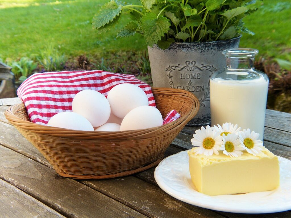 eggs, milk, butter,Role of calcium in our body .jpg